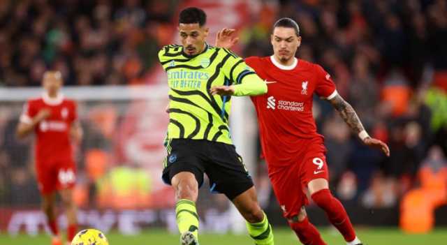 مدافع أرسنال ساليبا يقر بأن ليفربول كان يستحق ركلة جزاء
