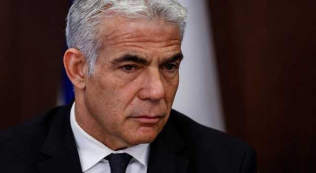 لابيد: سنخوض حرباً ضد حماس وإن كلفنا الأمر ثمناً باهظا