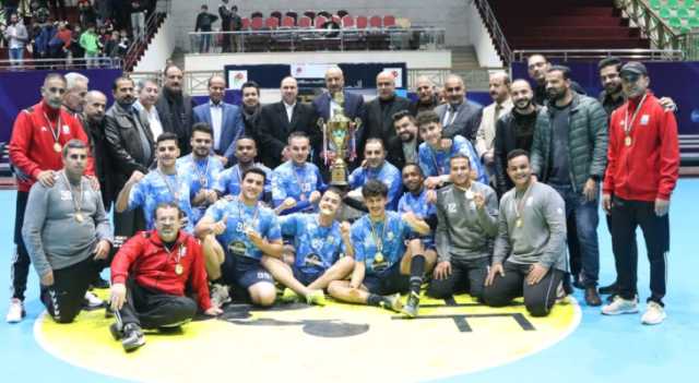 كفرنجة يتوج بلقب دوري أندية الدرجة الثانية لكرة اليد
