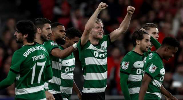 سبورتينغ لشبونة يتأهل لنهائي كأس البرتغال للمرة الثلاثين