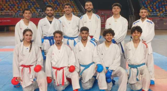 منتخب الكاراتيه الأردني يبدأ معسكره التدريبي في مصر