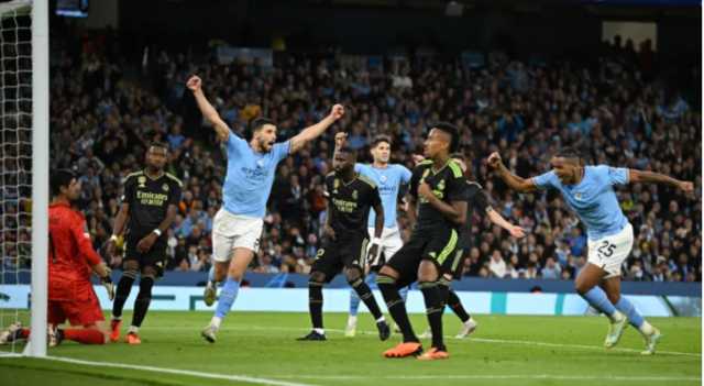 ريال مدريد يواجه مانشستر سيتي وأرسنال يلتقي بايرن ميونخ بربع نهائي دوري أبطال أوروبا