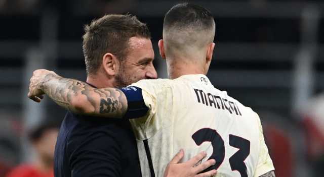 مانشيني يقود روما للفوز على ميلان في الدوري الأوروبي