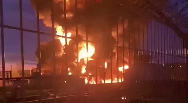 ا ف ب: اندلاع النيران في منشآت روسية للطاقة إثر هجمات بمسيرات