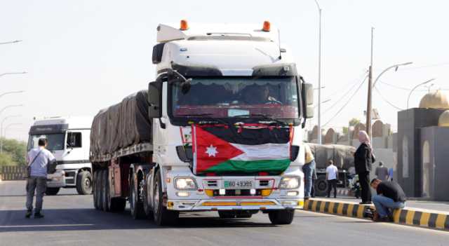 الأردن يدين اعتداء مستوطنين على قافلتي مساعدات أردنية لقطاع لغزة