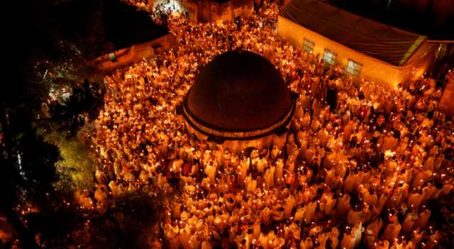 المسيحيون يستعدون للإحتفال بـسبت النور قبيل عيد الفصح