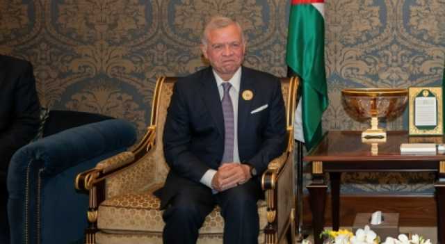 الملك يستقبل وزير الدفاع السنغافوري ويحذر من عواقب العملية العسكرية في رفح