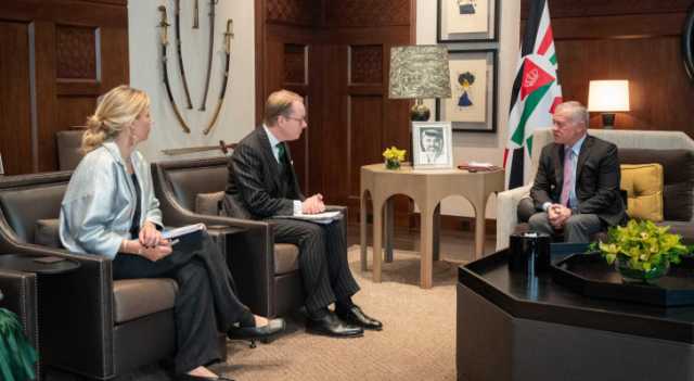 الملك يؤكد أهمية مواصلة دعم الأونروا لتمكينها من القيام بدورها الحيوي