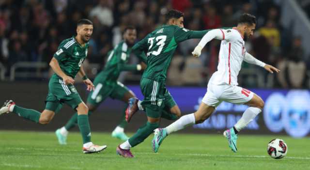 منتخب الأردن يحل ضيفا على نظيره السعودي الثلاثاء