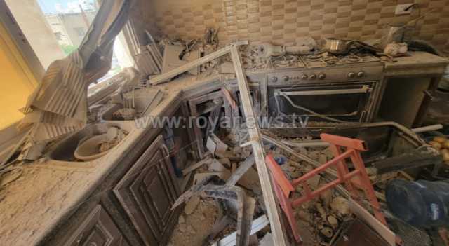 مصدر لـرؤيا: انفجار اسطوانة غاز بمنزل في ماركا تسبب بأضرار كبيرة بمنازل مجاورة