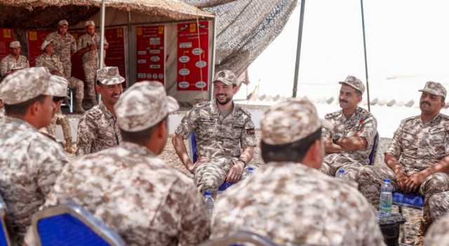 الجيش العربي ينشر فيديو لولي العهد في عيد ميلاده