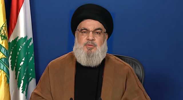 كلمة الأمين العام لحزب الله حسن نصرالله