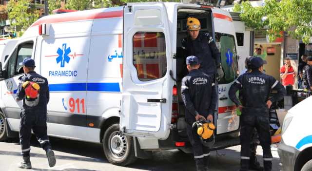 إصابات بحريق في مجمع تجاري في الرمثا