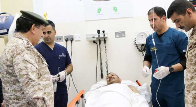 الجيش العربي: إخلاء مصاب المستشفى الميداني الأردني الخاص/2