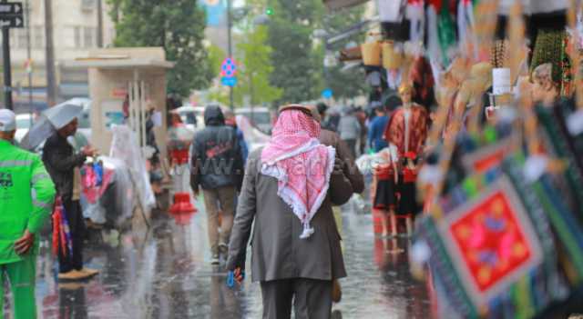 تفاصيل المنخفض الجوي الذي يؤثر على الأردن أواخر أيام فصل الشتاء