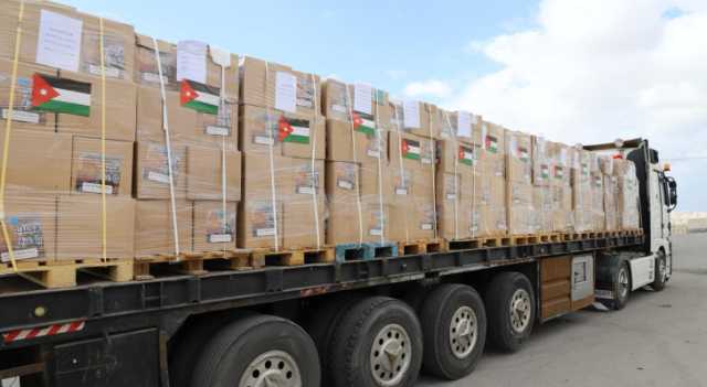 الشبلي يكشف حجم المساعدات الأردنية التي وصلت غزة