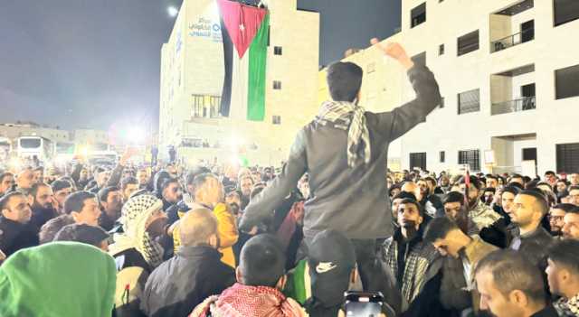 وقفة احتجاجية في محيط سفارة تل أبيب بعمان تنديدا بالعدوان على غزة - فيديو