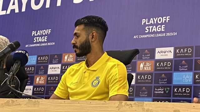 محمد آل فتيل يعتذر لجمهور النصر قبل مباراة شباب الأهلي