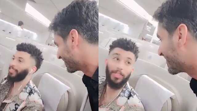 عبدالرحمن العبود: اتشرف إني ألعب بنادي الهلال .. فيديو