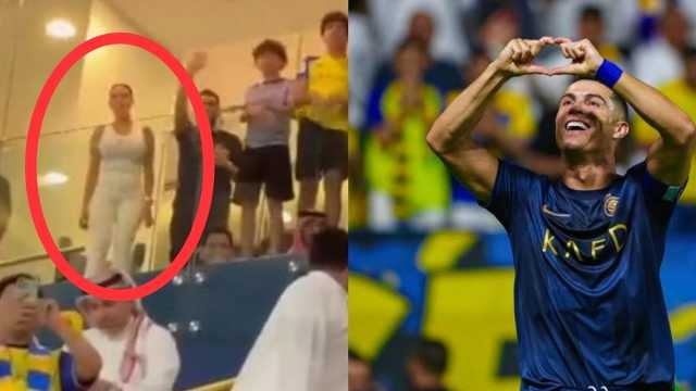 جورجينا تحتفل بفوز النصر على الشباب بطريقتها
