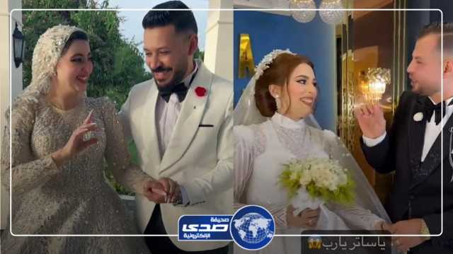 عروس ترفض تقبيل زوجها لها أمام الناس..فيديو