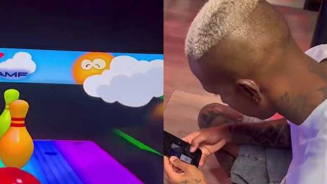 تاليسكا يقضي وقت الإجازة مع شقيقه .. فيديو