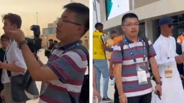 قبل الكلاسيكو..وسائل إعلام عالمية تحضر إلى إستاد الأمير عبدالله الفيصل..فيديو