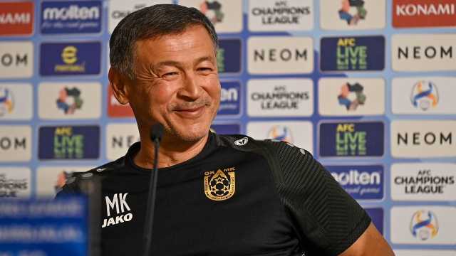 مدرب اجمك الأوزبكي : أن تواجه ‎الاتحاد فهو حظ جيد
