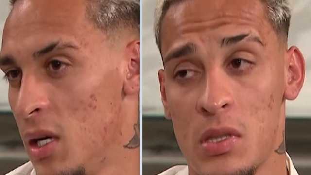 أنتوني يغالب دموعه في أول ظهور بعد استبعاده من منتخب البرازيل..فيديو