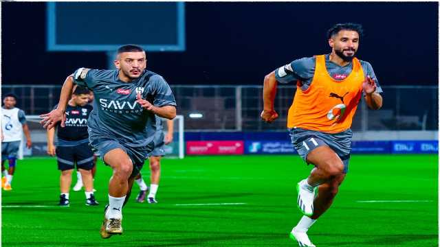 الهلال يواصل تحضيراته..وراحة غدا