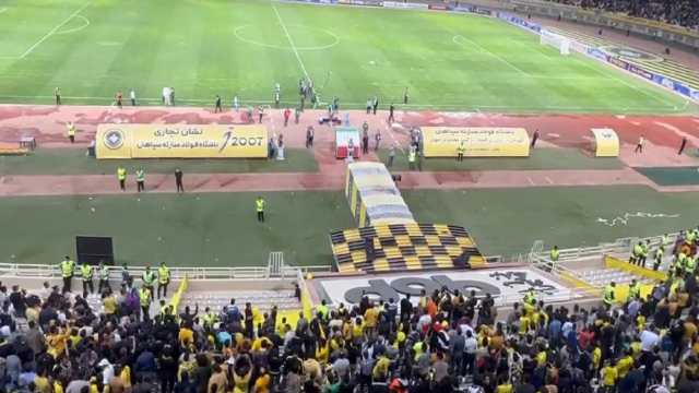 جماهير سباهان يطالبون بإقامة المباراة..فيديو