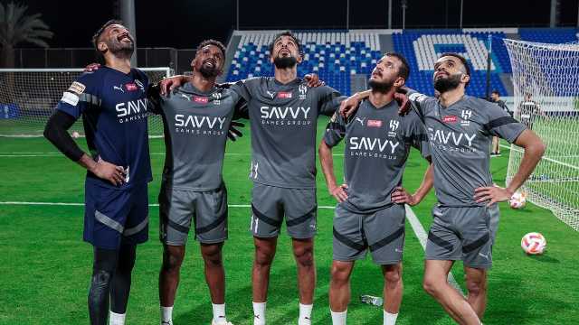 الهلال يستأنف تدريباته استعدادا للحزم