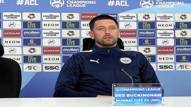 مدرب مومباي: لم نقدر على الثبات أمام الهلال بعد الهدف الثاني