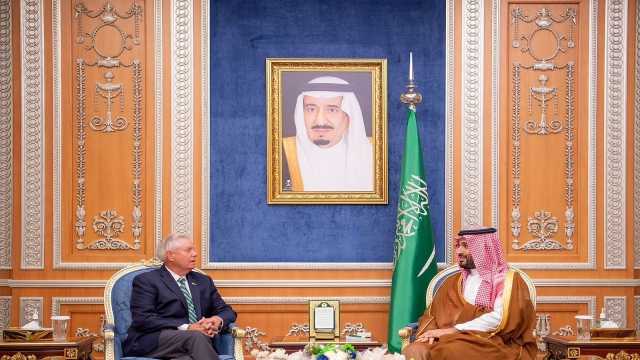 ولي العهد والسيناتور الأمريكي يبحثان التصعيد في غزة..فيديو