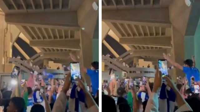 جماهير الهلال بعد سداسية مومباي : هاتوا الأهلاوي..فيديو