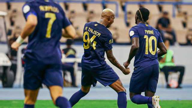 النصر يتغلب على الفيحاء بثلاثية