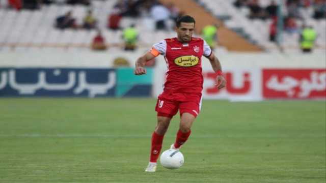 غیاب وحيد أميري قائد برسيبوليس عن مباراة النصر
