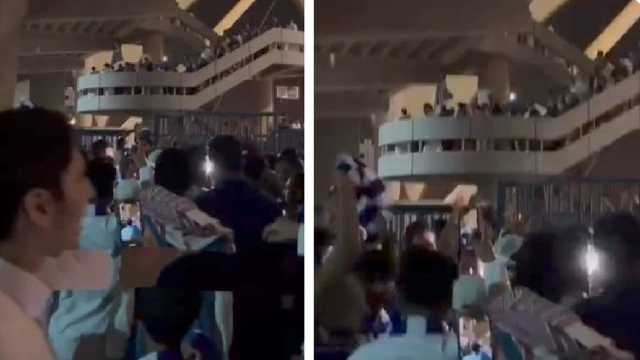جماهير الهلال : هاتوا النصراوي .. هاتوا النصراوي.. فيديو