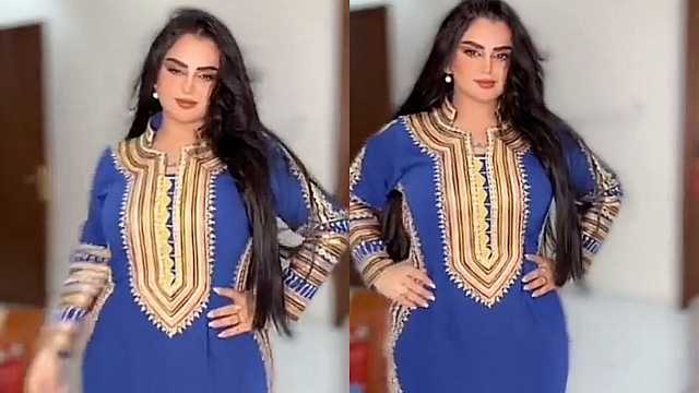 ميعاد العسيري تتفاعل على الأنغام بفستان على الطراز الجنوبي .. فيديو