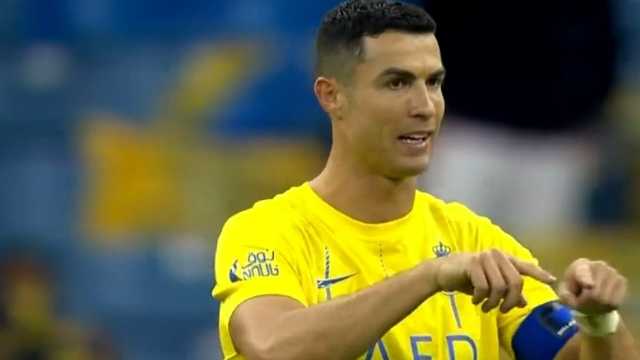 غضب رونالدو بعد نهاية المباراة..فيديو