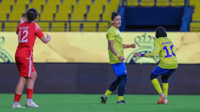 سيدات النصر يحسمن صدارة الدوري الممتاز