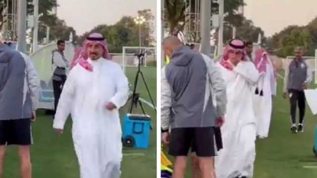 ياسر المسحل يدعم الأخضر قبل مواجهة كوريا .. فيديو