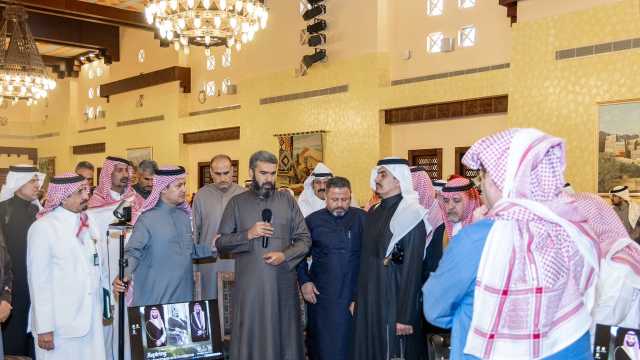 مقيم سوري يعفو عن قاتل ابنه أمام أمير عسير..فيديو