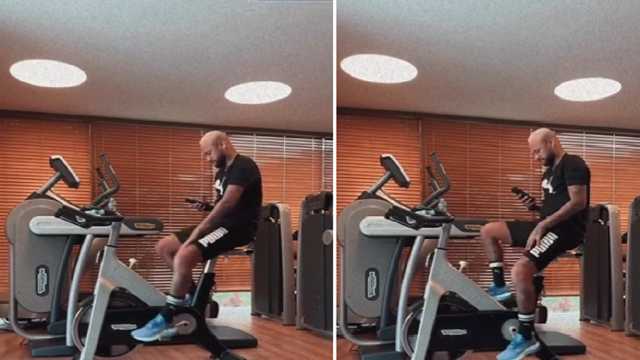 نيمار يواصل برنامجه التأهيلي.. فيديو