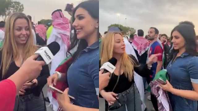 تعليق مشجعة أردنية بعد الريمونتادا ضد العراق..فيديو