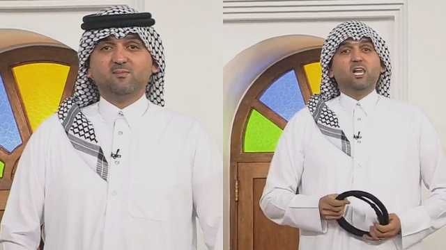 نشأت أكرم يرفع العقال للاعبي المنتخب العراقي .. فيديو