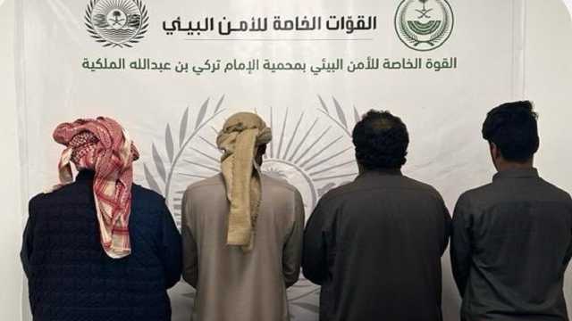 ضبط 4 مواطنين دخلوا مناطق محظورة بحثاً عن الفقع