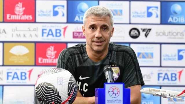 مدرب العين الإماراتي: الحديث عن مواجهة ‎النصر سابق لأوانه