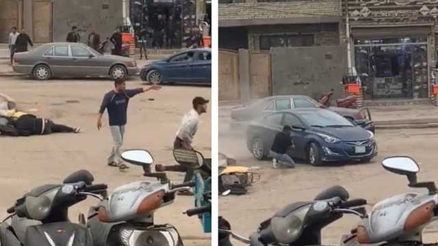 تبادل لإطلاق النار في وضح النهار داخل أحد أسواق بغداد .. فيديو