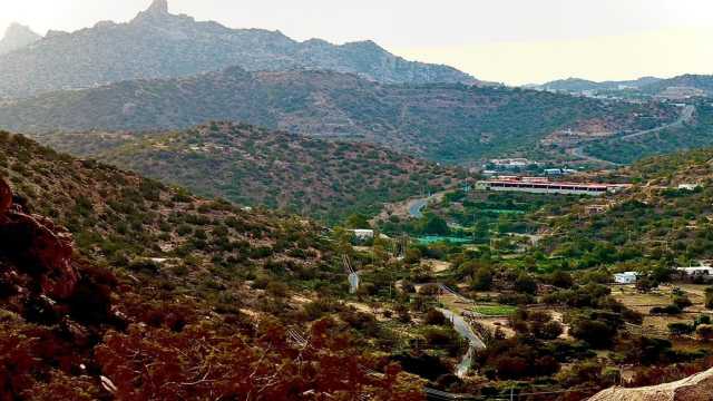مواطن ينشئ مزرعة أسماك على مرتفعات الشفا .. فيديو
